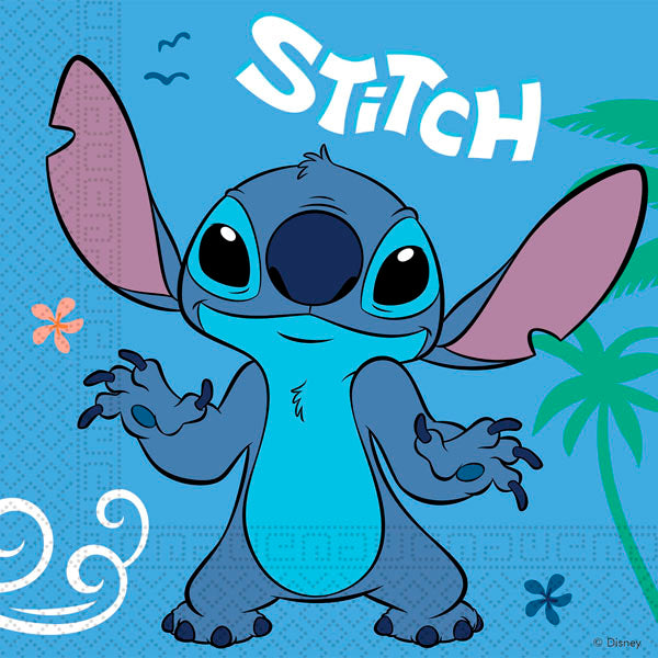 Kit de descartáveis para festa de aniversário STITCH