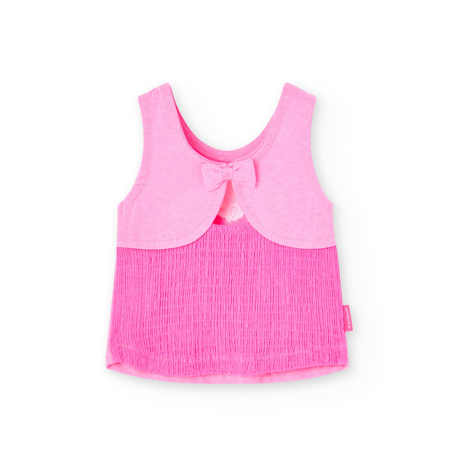 Camisola combinada para bebé menina