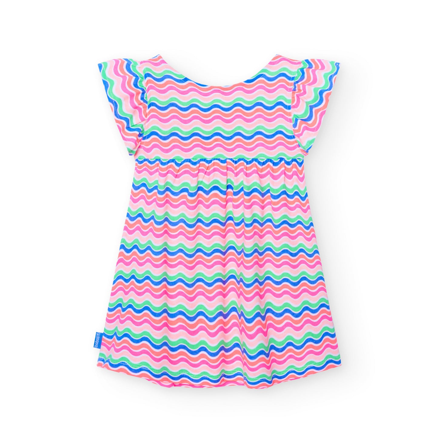 Girl's printed cotton dress - Boboli