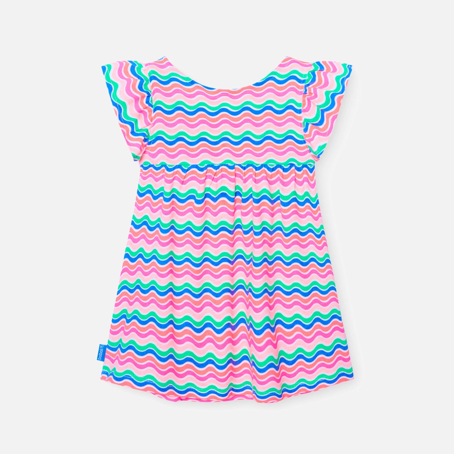 Girl's printed cotton dress - Boboli