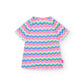 Colorful girl's printed cotton t-shirt - Boboli