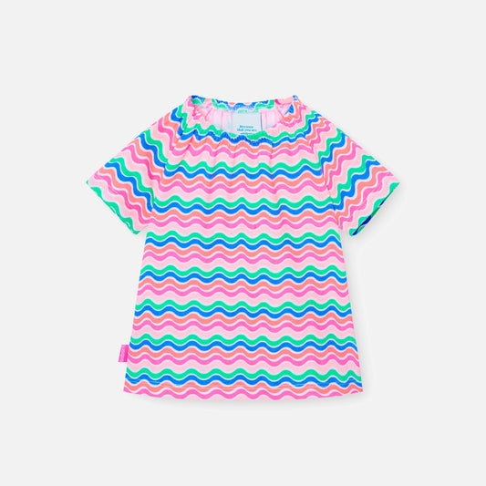 T-shirt algodão estampado menina colorida - Boboli