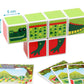 Puzzle infantil Magnético 6 cubos 28X21cm