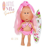 Boneca Little Mia Summer Rosa