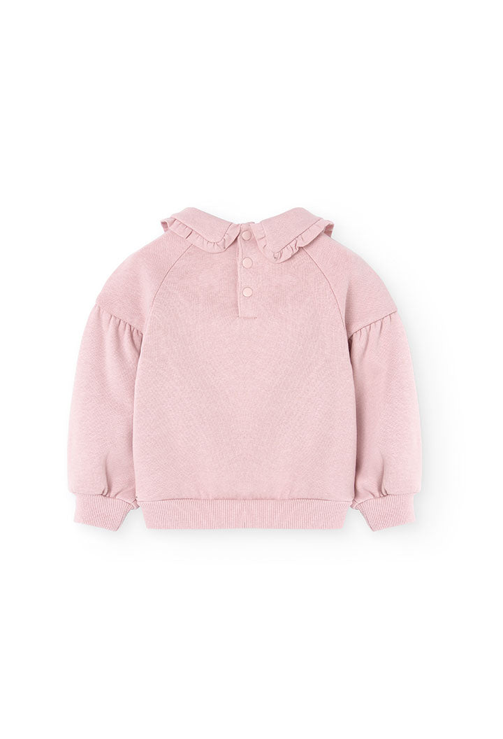 Sweatshirt algodão para o bebé menina - Boboli