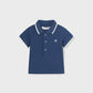 Navy basic short sleeve polo