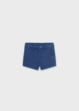 Navy basic twill shorts