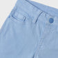 Better Cotton twill Bermuda shorts for boys Blue