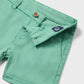 Better Cotton baby chino shorts Eucalyptus