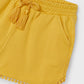 Honey girl cotton shorts