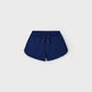 Better Cotton girl's navy cotton shorts