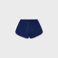 Better Cotton girl's navy cotton shorts