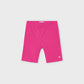 Better Cotton cycling leggings for girls Fuchsia