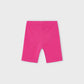 Better Cotton cycling leggings for girls Fuchsia