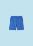 Turquoise boy's cotton shorts