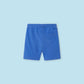 Turquoise boy's cotton shorts