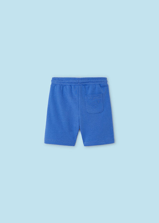 Turquoise boy's cotton shorts