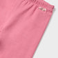 Baby pink cotton cycling leggings