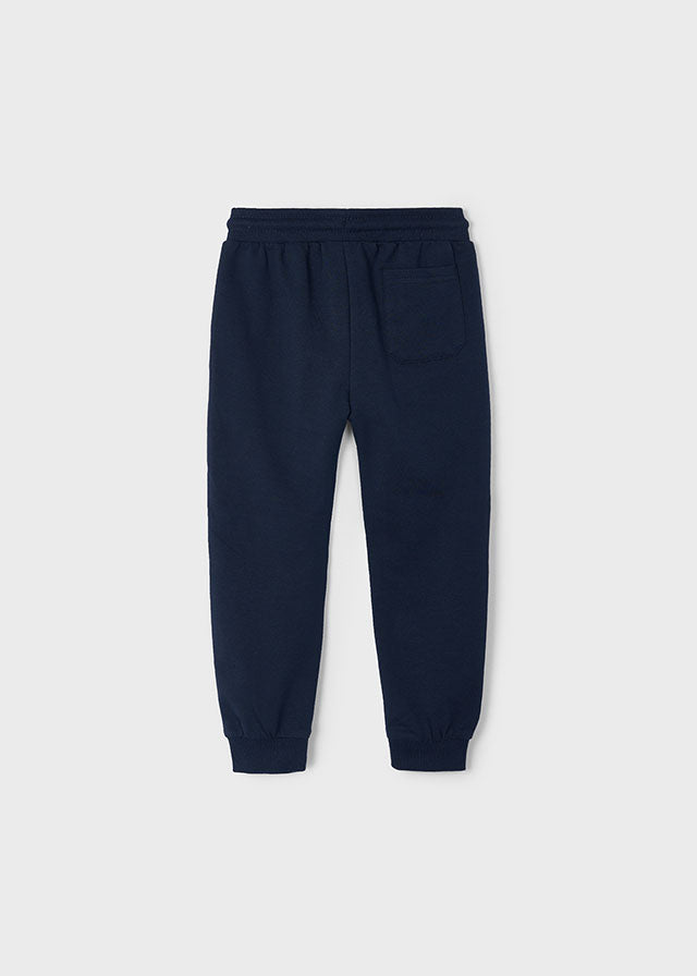 Navy boy cotton pants