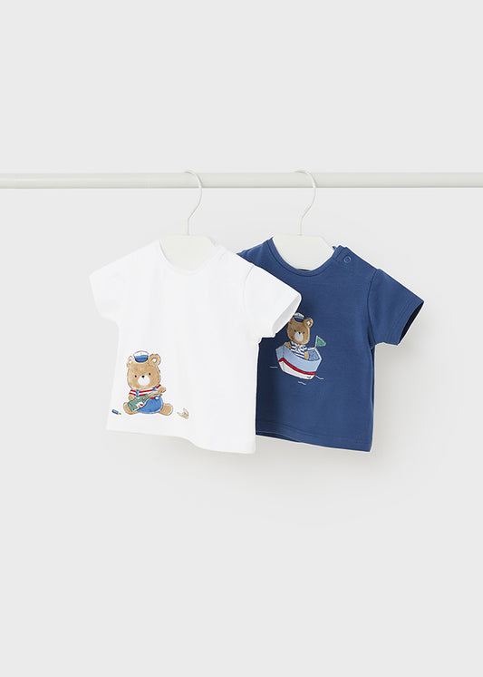 Pack 2 t-shirts Marinho