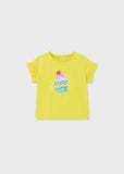 Cotton t-shirt for baby girl Citrus