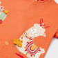 Baby girl carrot cotton t-shirt