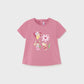 Pink baby cotton t-shirt