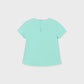 Baby girl cotton T-shirt Green