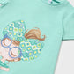 Baby girl cotton T-shirt Green