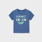 Baby cotton Crocodile T-shirt Dark blue