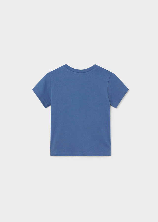 Baby cotton Crocodile T-shirt Dark blue