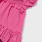 Baby frill tunic Magenta