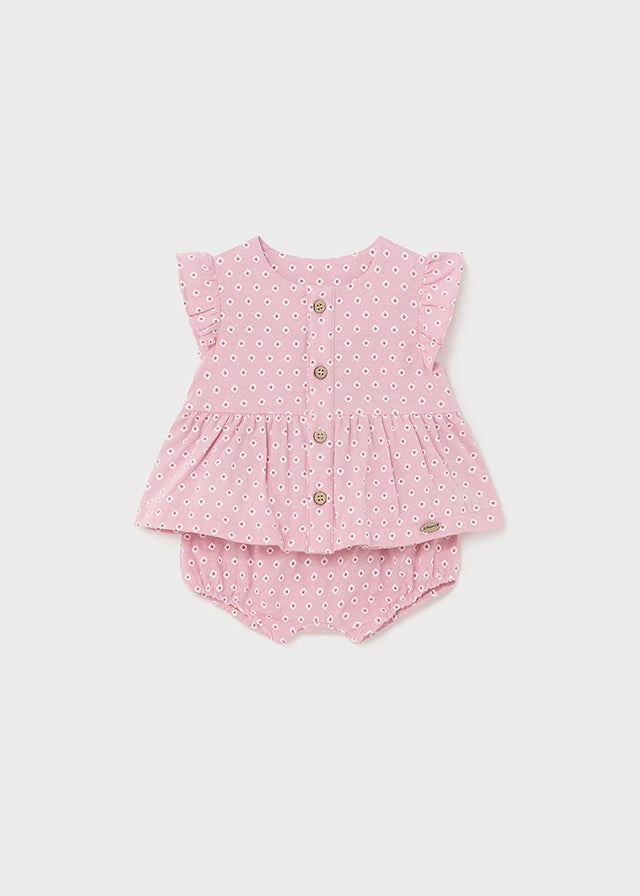 Pink newborn 2-piece set