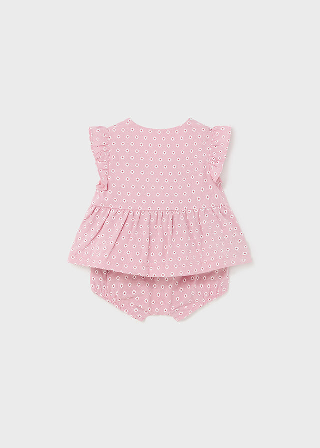 Pink newborn 2-piece set