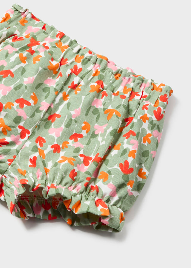 Baby Aloe printed shorts