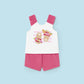 2-piece baby set Magenta