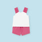 2-piece baby set Magenta