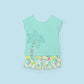 2-piece baby set Green