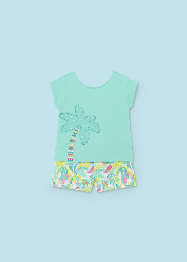 2-piece baby set Green