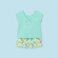 2-piece baby set Green