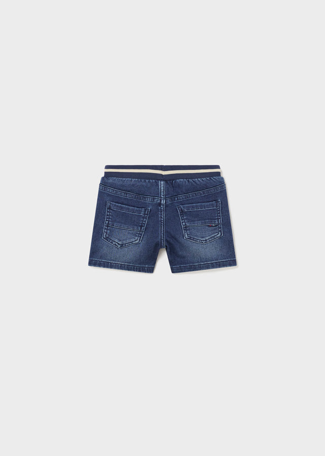 Dark baby denim shorts