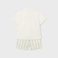 2-piece baby linen set Eucalyptus