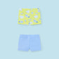 Pack of 2 UPF40 protective swim shorts for baby Lima