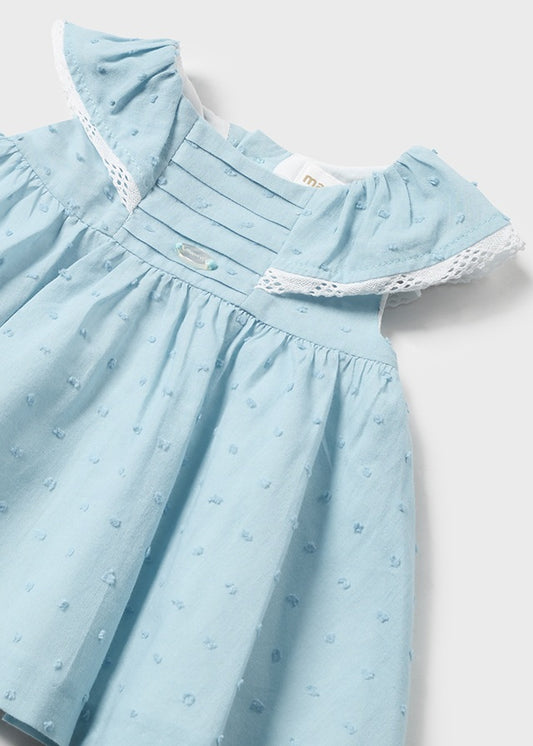 Crystal newborn plumeti dress