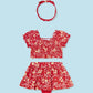 2-piece set with Granadina baby ribbon