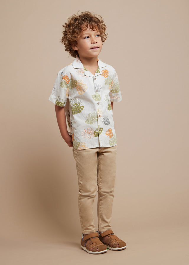 Camisa resort Better Cotton menino Iguana