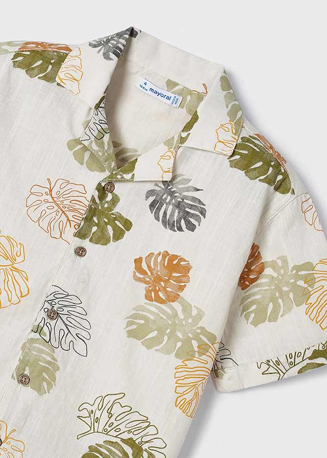 Camisa resort Better Cotton menino Iguana