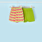 Pack of 2 Better Cotton shorts for Kiwi girl