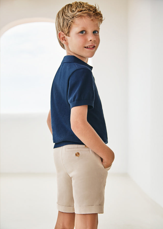 Rafia boy's linen chino shorts