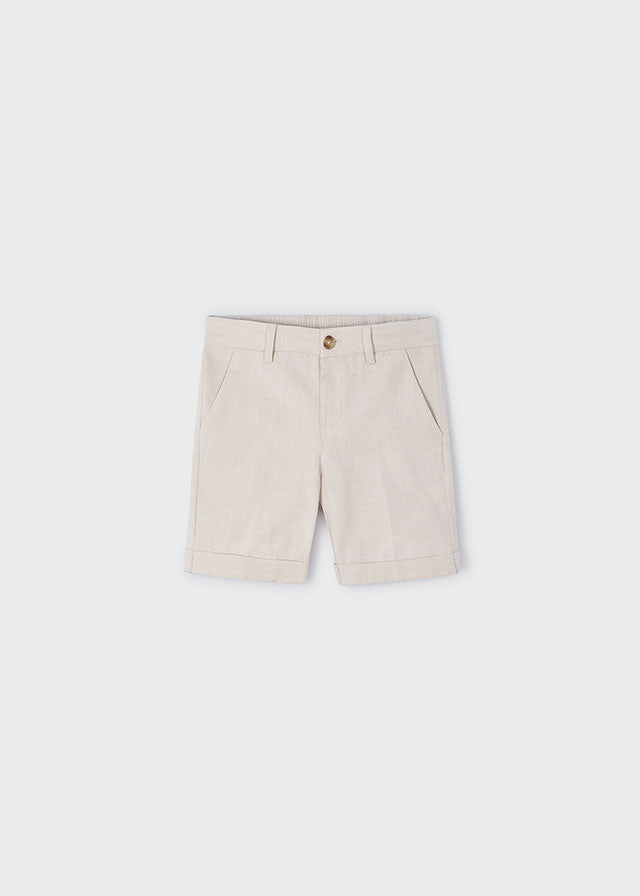 Rafia boy's linen chino shorts